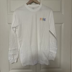 NEW W/TAGS - Victoria’s Secret PINK Graphic Logo Oversized Tee - X-Small